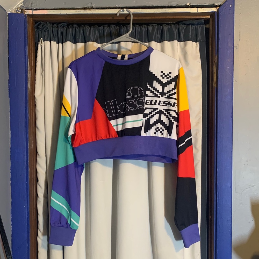 Ellesse Crop Sweatshirt